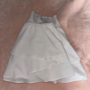 Offline aerie white tennis skirt